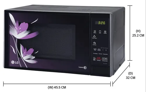 LG MH2044BP Grill Microwave Oven 20L 700W Pink